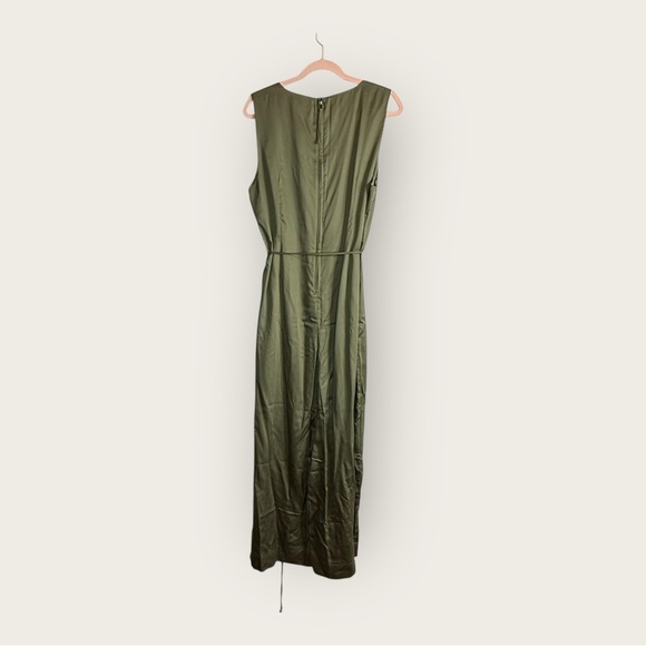 NWT | Ettitude | Sleeveless Jumpsuit | Olive Green | XL - Picture 4 of 13